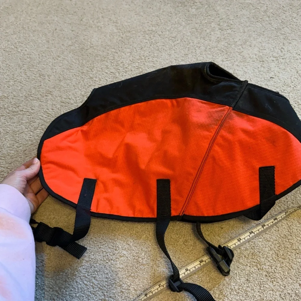Black and Orange Dog Hunting Jacket L